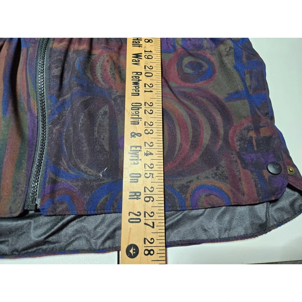 Vintage Forrester's Gore-Tex Abstract Print Ski‎ Jacket Women's M